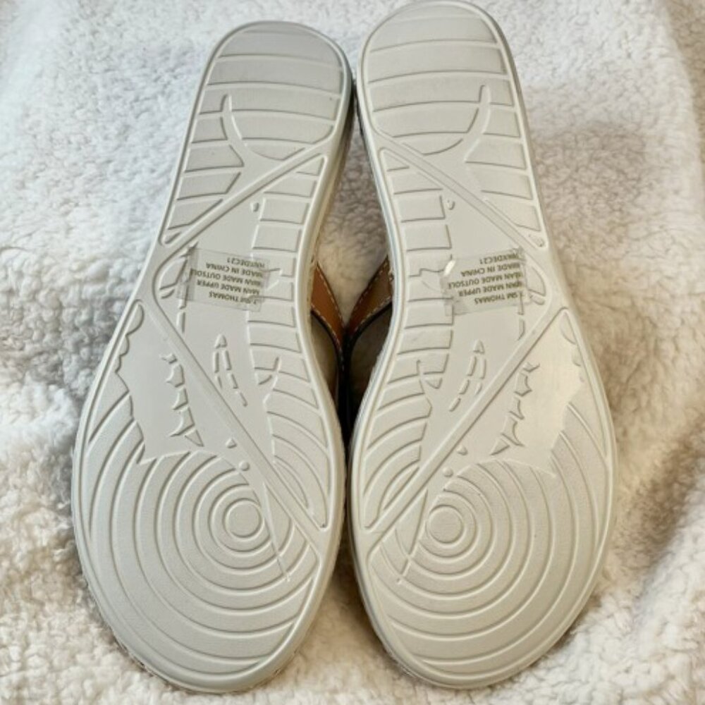 Authentic Tommy Bahama Leather Resort Sandals - Picture 15 of 16